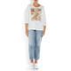 PERSONA BY MARINA RINALDI COTTON JERSEY TOP
