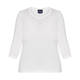 PERSONA BY MARINA RINALDI STRETCH JERSEY TOP WHITE