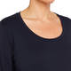 PERSONA BY MARINA RINALDI STRETCH JERSEY TOP NAVY 