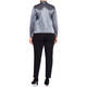 PERSONA BY MARINA RINALDI JERSEY POLO NECK SILVER 