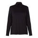 PERSONA BY MARINA RINALDI JERSEY POLO NECK BLACK