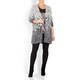 PERSONA BY MARINA RINALDI METALLIC ANTHRACIRTE TOP