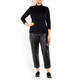 PERSONA BY MARINA RINALDI POLO NECK BLACK