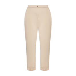 Persona By Marina Rinaldi Trousers Sand  - Plus Size Collection
