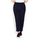 PERSONA BY MARINA RINALDI PULL ON NARROW LEG TROUSERS