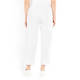 PERSONA BY MARINA RINALDI CROPPED JERSEY TROUSER WHITE