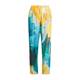 Persona by Marina Rinaldi Floral Trouser Aqua