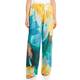 Persona by Marina Rinaldi Floral Trouser Aqua