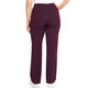 PERSONA BY MARINA RINALDI STRIPED TROUSER WINE