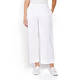 PERSONA BY MARINA RINALDI COTTON CULOTTE WHITE