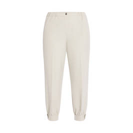 PERSONA BY MARINA RINALDI FLANNEL TROUSER CREAM - Plus Size Collection