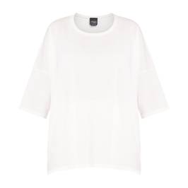 Persona by Marina Rinaldi Oversize T-shirt White - Plus Size Collection