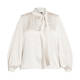 PERSONA BY MARINA RINALDI SATIN TUNIC WHITE