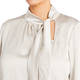 PERSONA BY MARINA RINALDI SATIN TUNIC WHITE