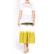 PERSONA BY MARINA COTTON FLAX TUNIC WHITE