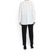 PERSONA BY MARINA RINALDI WHITE LACE TRIM TOP