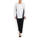 PERSONA BY MARINA RINALDI WHITE LACE TRIM TOP