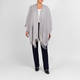 Persona by Marina Rinaldi Houndstooth Cape Grey
