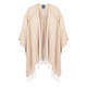 Persona by Marina Rinaldi Houndstooth Cape Beige