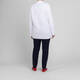 Persona by Marina Rinaldi Ribbed Cotton Cardigan White 