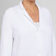 Persona by Marina Rinaldi Ribbed Cotton Cardigan White 