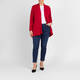 Persona by Marina Rinaldi Knitted Cardigan Red 