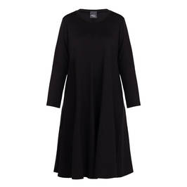 Persona by Marina Rinaldi Jersey Dress Black  - Plus Size Collection