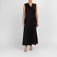 Persona by Marina Rinaldi Satin Cowl Neck Dress Black