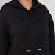 Persona by Marina Rinaldi Scuba Jersey Hoodie Black