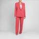 Persona by Marina Rinaldi Fluid Cady Trousers Coral 