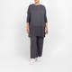 Persona by Marina Rinaldi Virgin Wool Blend Trousers Grey