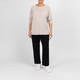 Persona by Marina Rinaldi Ribbed Sweater Beige 