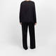 Persona by Marina Rinaldi Black Satin Blouse