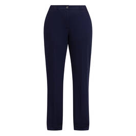 Persona By Marina Rinaldi Milano Jersey Trouser Navy  - Plus Size Collection