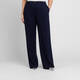 Persona By Marina Rinaldi Milano Jersey Trouser Navy 