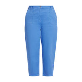 Persona by Marina Rinaldi Cotton Trousers Sky Blue  - Plus Size Collection