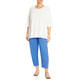 Persona by Marina Rinaldi Cotton Trousers Sky Blue 