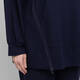 Persona by Marina Rinaldi Jersey Zip Detail Tunic Navy 