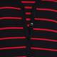 PERSONA BY MARINA RINALDI BLACK AND RED STRIPE CARDI