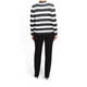 PERSONA BY MARINA RINALDI STRIPE CARDIGAN