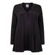 PERSONA BY MARINA RINALDI GRID KNIT CARIDGAN BLACK