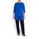 PERSONA BY MARINA RINALDI KNITTED TWINSET COBALT