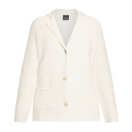 PERSONA BY MARINA RINALDI RIBBED COTTON CARDIGAN - Plus Size Collection