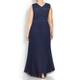 PERSONA by Marina Rinaldi navy lace BALL GOWN