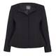 PERSONA BY MARINA RINALDI BLACK WAISTED JACKET