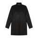 Persona by Marina Rinaldi Wool Blend Double Face Coat Black