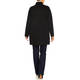Persona by Marina Rinaldi Wool Blend Double Face Coat Black