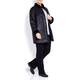 PERSONA reversible eco-shearling black COAT