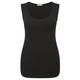 PERSONA SCOOP NECK BLACK JERSEY VEST