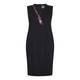 Persona BY MARINA RINALDI Black Dress With Optional Sleeves